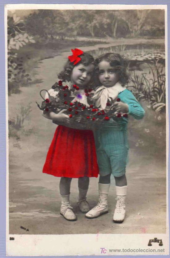 Postales: TARJETA POSTAL ANTIGUA INFANTIL. - Foto 1