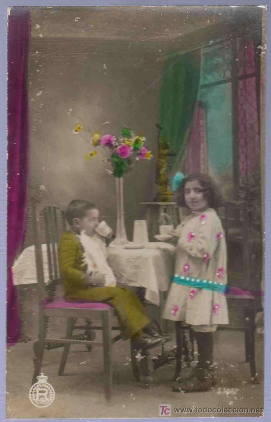 Postales: TARJETA POSTAL ANTIGUA INFANTIL. - Foto 1