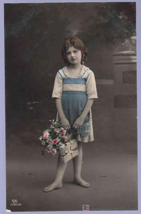 Postales: TARJETA POSTAL ANTIGUA INFANTIL. - Foto 1
