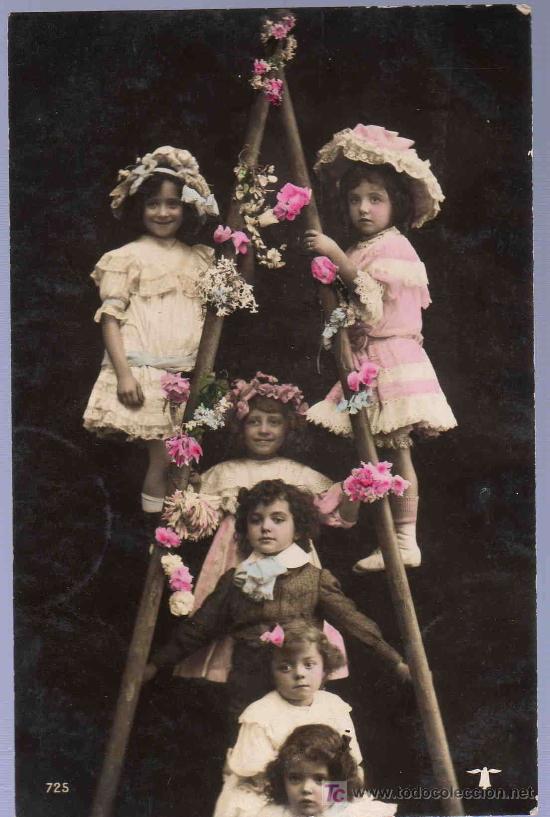 Postales: TARJETA POSTAL ANTIGUA INFANTIL. - Foto 1