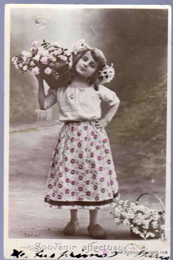 Postales: TARJETA POSTAL ANTIGUA INFANTIL. - Foto 1