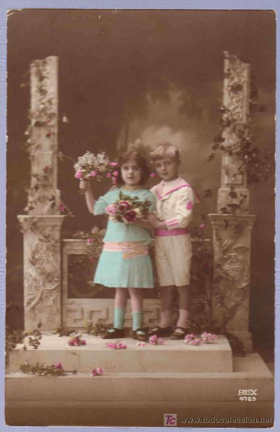Postales: TARJETA POSTAL ANTIGUA INFANTIL. - Foto 1