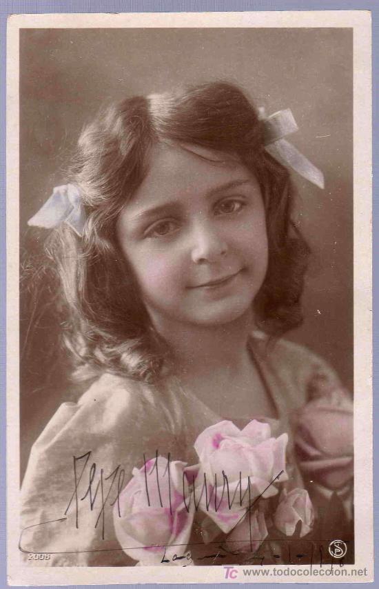 Postales: TARJETA POSTAL ANTIGUA INFANTIL. - Foto 1