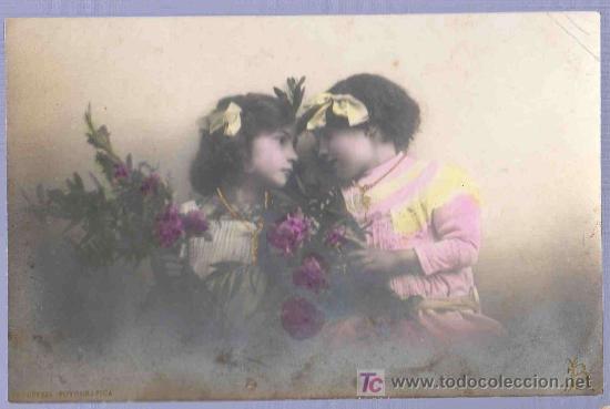 Postales: TARJETA POSTAL ANTIGUA INFANTIL. - Foto 1