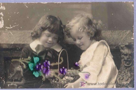 Postales: TARJETA POSTAL ANTIGUA INFANTIL. - Foto 1