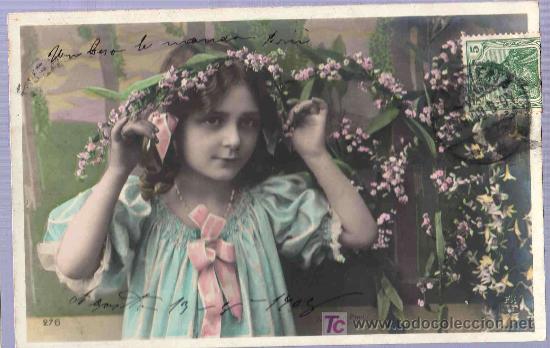 Postales: TARJETA POSTAL ANTIGUA INFANTIL. - Foto 1
