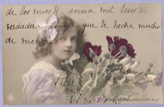 Postales: TARJETA POSTAL ANTIGUA INFANTIL. - Foto 1