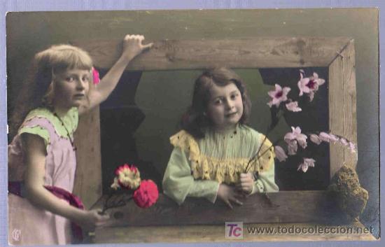 Postales: TARJETA POSTAL ANTIGUA INFANTIL. - Foto 1