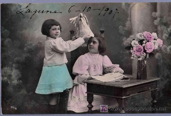 Postales: TARJETA POSTAL ANTIGUA INFANTIL. - Foto 1