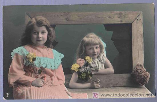 Postales: TARJETA POSTAL ANTIGUA INFANTIL. - Foto 1