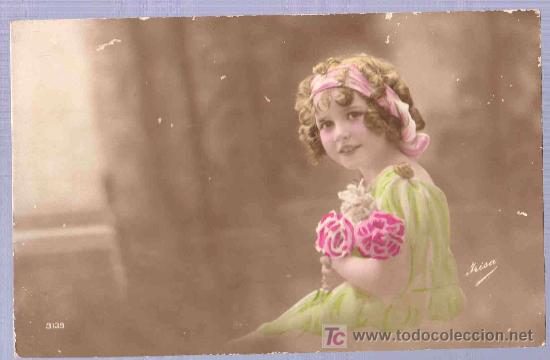 Postales: TARJETA POSTAL ANTIGUA INFANTIL. - Foto 1