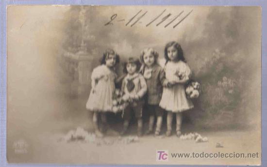 Postales: TARJETA POSTAL ANTIGUA INFANTIL. - Foto 1