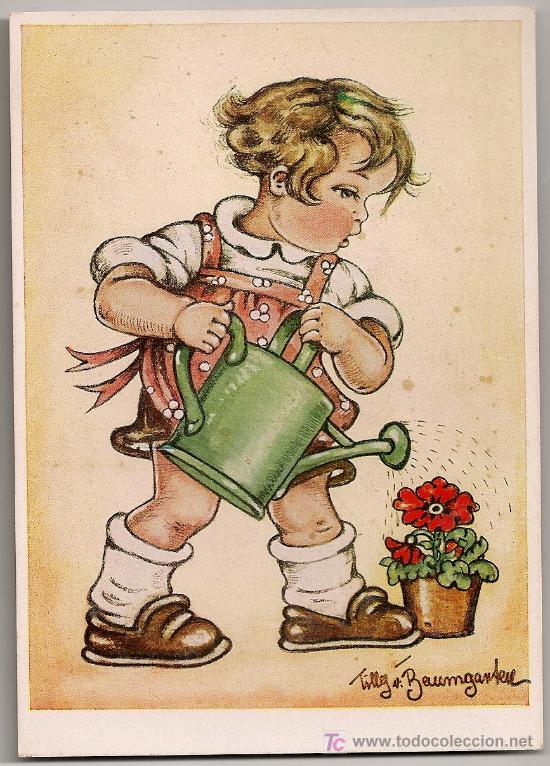 Postales: Postal / Tilly Baumgarten Hindl. Munchen  14 x 10 cm. - Foto 1