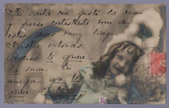 Postales: TARJETA POSTAL ANTIGUA DE NI&Ntilde;OS. - Foto 1