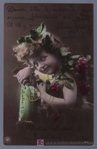 Postkarten: TARJETA POSTAL ANTIGUA DE NI&Ntilde;OS.