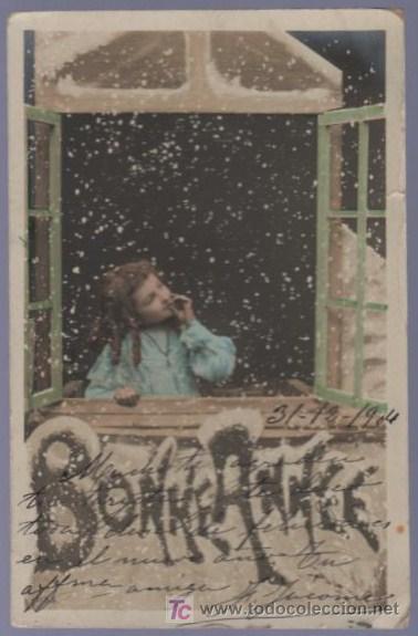 Postales: TARJETA POSTAL ANTIGUA DE NI&Ntilde;OS. - Foto 1