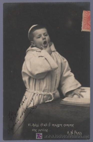 Postales: TARJETA POSTAL ANTIGUA DE NI&Ntilde;OS. - Foto 1