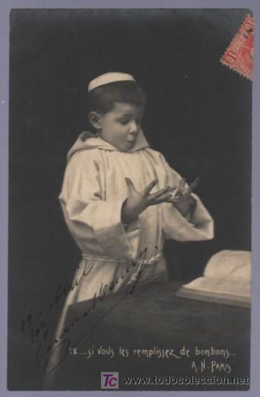 Postales: TARJETA POSTAL ANTIGUA DE NI&Ntilde;OS. - Foto 1