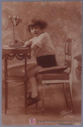 Postales: TARJETA POSTAL ANTIGUA DE NI&Ntilde;OS. - Foto 1