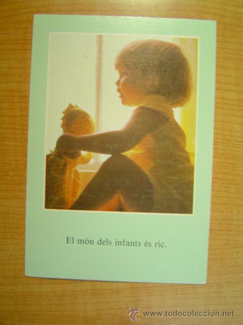 Postales: POSTAL EL MON DEL INFANTS ES RIC SIN CIRCULAR - Foto 1