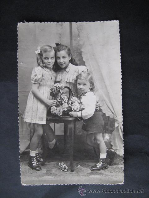 Postales: PRECIOSA POSTAL DE NI&Ntilde;OS SIN CIRCULAR...... ENVIO GRATIS&iexcl;&iexcl;&iexcl; - Foto 1