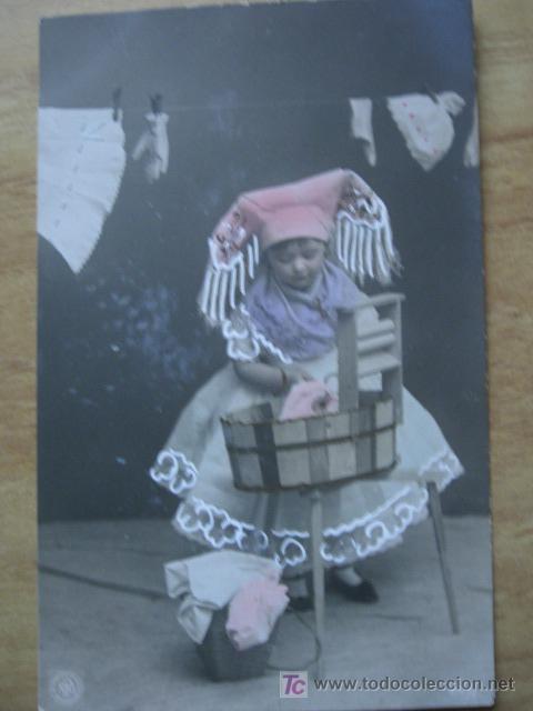 Postales: BONITA POSTAL INFANTIL - LA COLADA - Foto 1