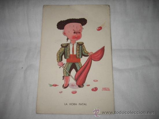 Postales: NI&Ntilde;O TORERO  LA HORA FATAL - Foto 1