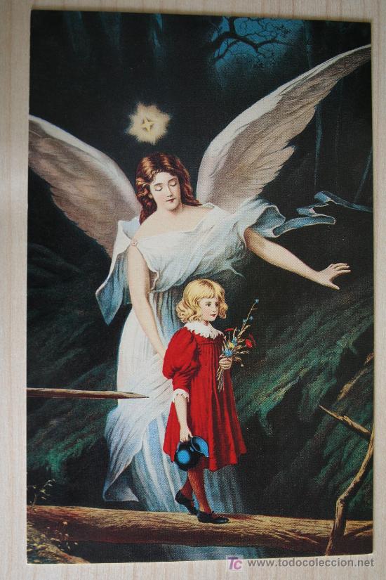 Postales: Postal The Guardian Angels. Sin circular - Foto 1