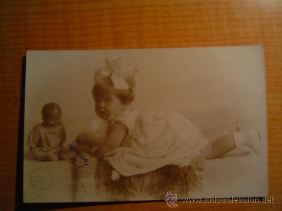 Postales: POSTAL NI&Ntilde;A   ESCRITA EN EL A&Ntilde;O 1925 - Foto 1