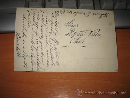 Postales: FELIZ A&Ntilde;O NUEVO  FECHADA 1919 - Foto 2
