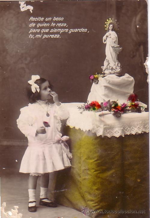 Postales: NI&Ntilde;OS ESPA&Ntilde;OLAS  8 - Foto 1