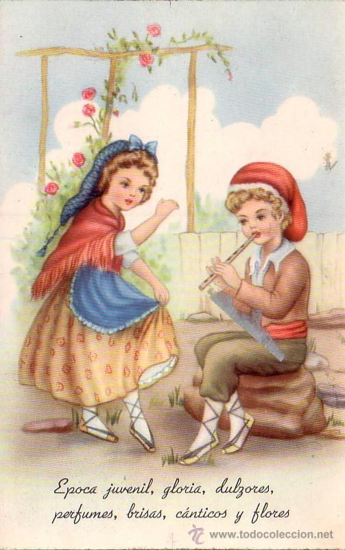 Postales: NI&Ntilde;OS ESPA&Ntilde;OLAS   9 - Foto 1