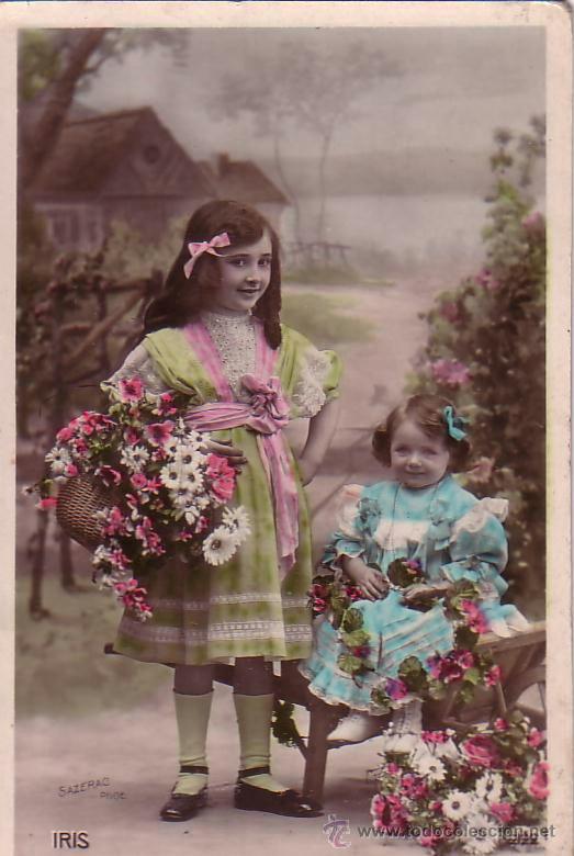 Postales: NI&Ntilde;OS FRANCESAS 12 - Foto 1