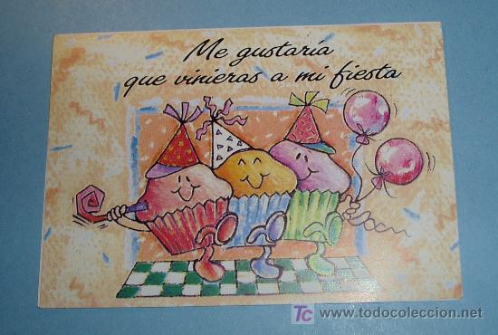 Postales: POSTAL INVITACION A FIESTA INFANTIL - Foto 1