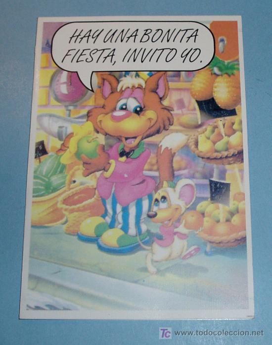 Postales: POSTAL INVITACION A FIESTA INFANTIL - Foto 1