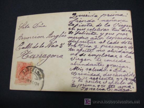 Postales: POSTAL ANTIGUA - NI&Ntilde;A POSANDO - - Foto 2