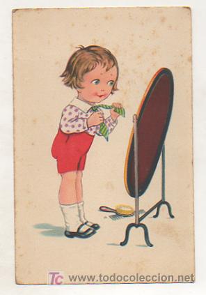 Postales: POSTAL ILUSTRADA. NI&Ntilde;OS. - Foto 1