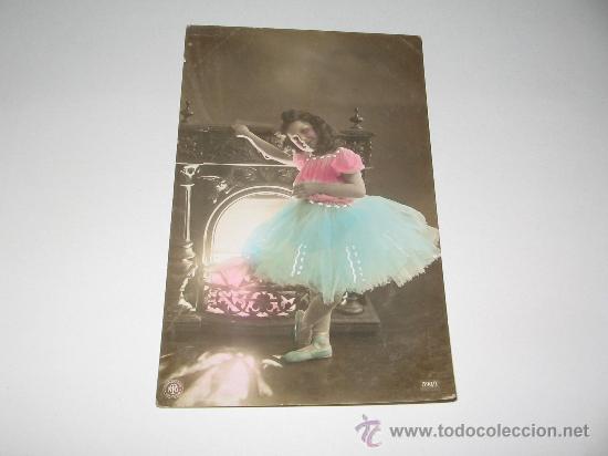Postales: NI&Ntilde;A BAILARINA - Foto 1