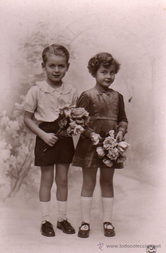 Postales: PAREJA DE HERMANOS - Foto 1