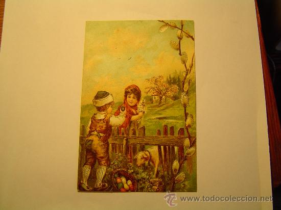 Postales: Antigua postal de ni&ntilde;os. - Foto 1