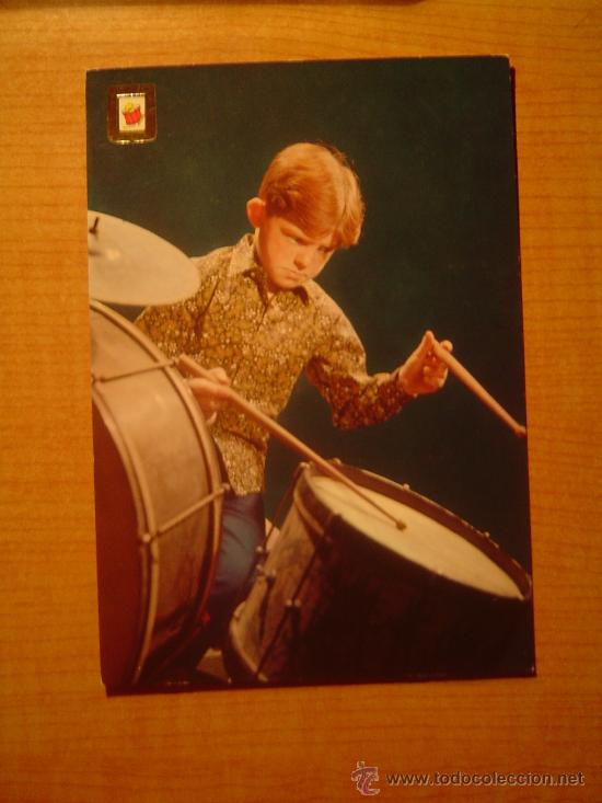 Postales: POSTAL PROFESIONES BATERIA SIN CIRCULAR - Foto 1