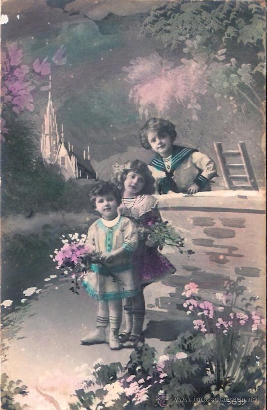 Postales: TARJETA POSTAL INFANTIL. - Foto 1