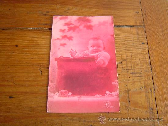 Postales: Antigua postal de Bebe. - Foto 1