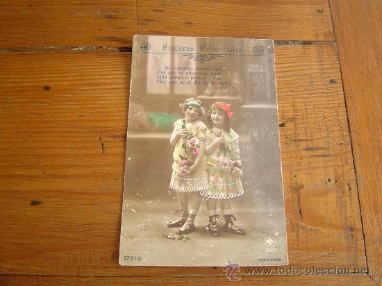 Postales: Antigua postal de Ni&ntilde;os - Foto 1