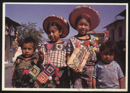 Postales: B-0625- NI&Ntilde;OS DE GUATEMALA. - Foto 1