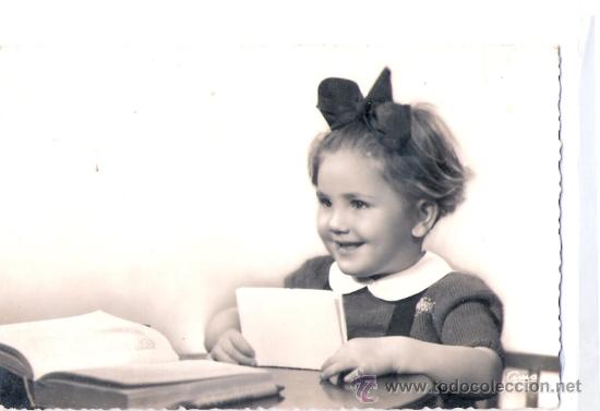 Postales: TARJETA POSTAL ANTIGUA INFANTIL. - Foto 1