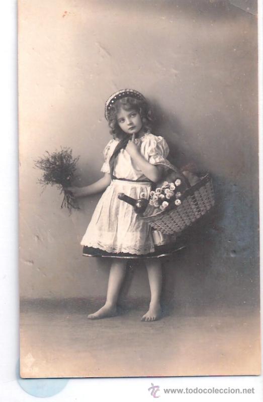 Postales: TARJETA POSTAL ANTIGUA INFANTIL. - Foto 1