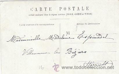 Postales: ni&ntilde;0 (del a&ntilde;o 1906), de rayado continuo, circulada (ver dorso) - Foto 2