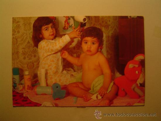 Postales: POSTAL NI&Ntilde;OS SIN CIRCULAR - Foto 1