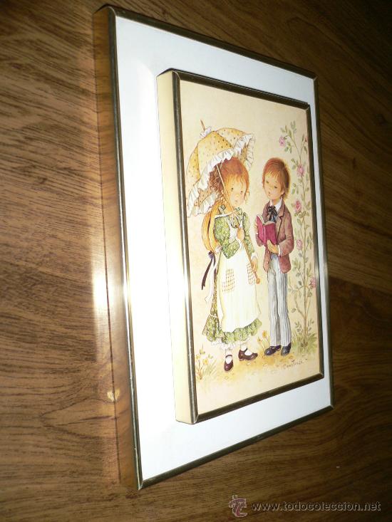 Postales: CUADRO-POSTAL PAREJA NI&Ntilde;OS DOBLE RELIEVE - Foto 3